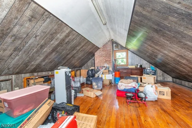 a view of storage and utility room