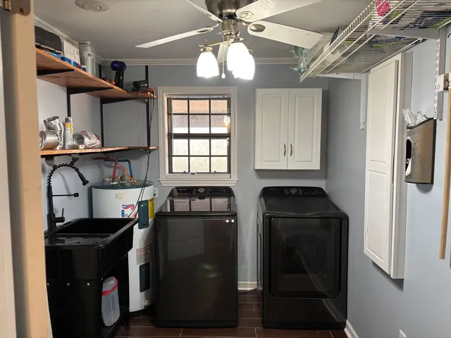a view of a hall with wooden floor