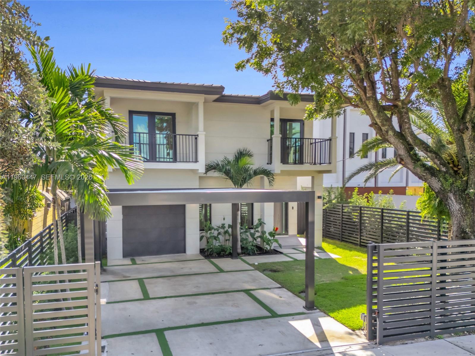2029 Southwest 62nd Avenue Miami, FL 33155 - Photo 42 of 43 a view of a house with a patio