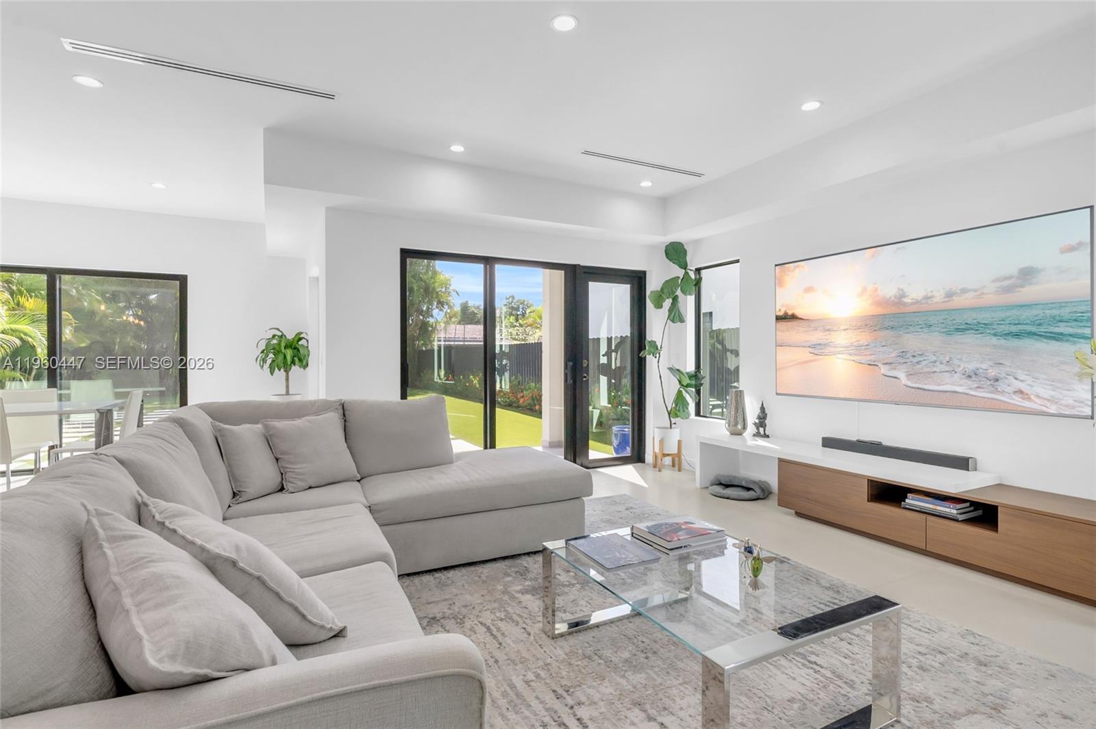 2029 Southwest 62nd Avenue Miami, FL 33155 - Photo 5 of 43 a living room with furniture and large window