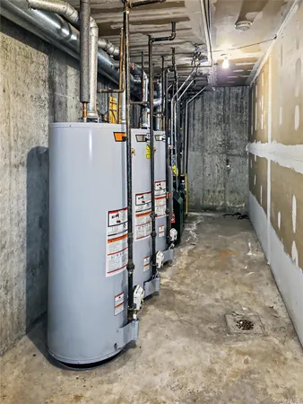 a view of storage and utility room