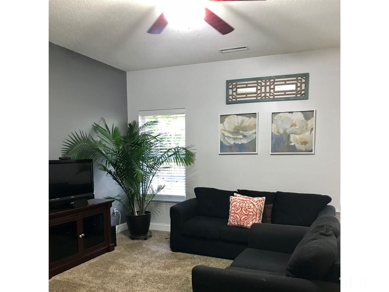 8612 Neuse Hunter Drive Raleigh, NC 27616 - Photo 4 of 23 a living room with furniture and a potted plant