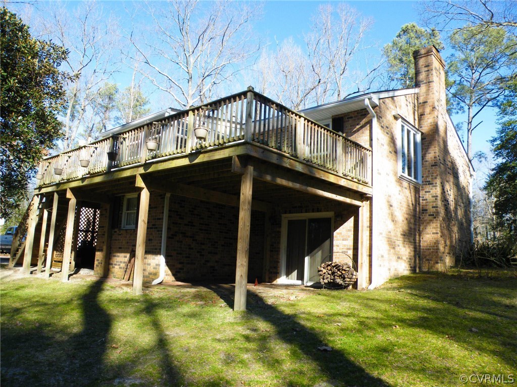 11420 Chalkley Road Chester, VA 23831 - Photo 35 of 43 a view of a house with yard and porch