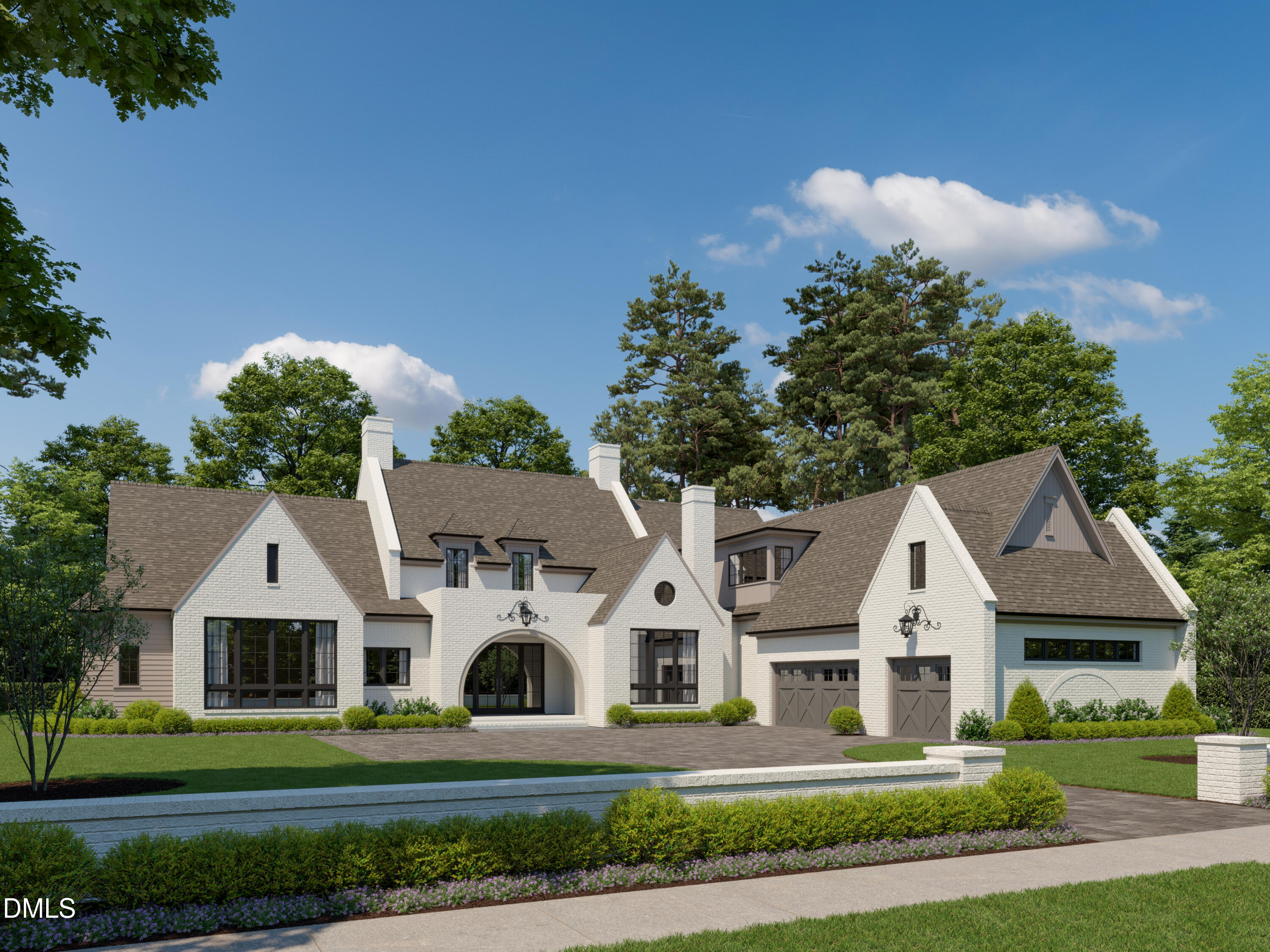 1408 Pony Run Road Raleigh, NC 27615 - Photo 1 of 2 a front view of a house with a garden