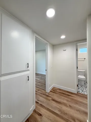 a view of empty room