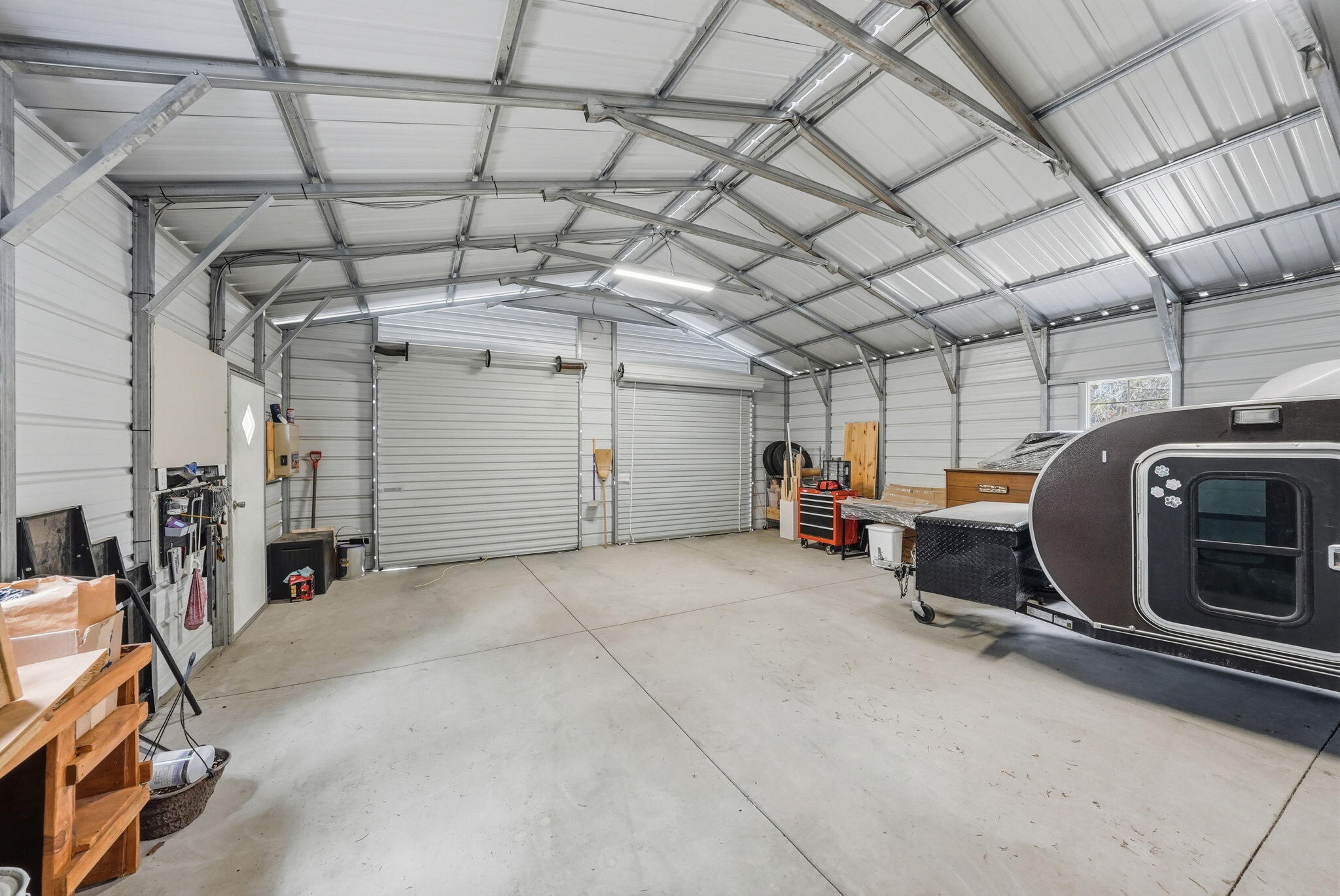 54270 Huntington Road La Pine, OR 97739 - Photo 60 of 68 a view of a garage with storage