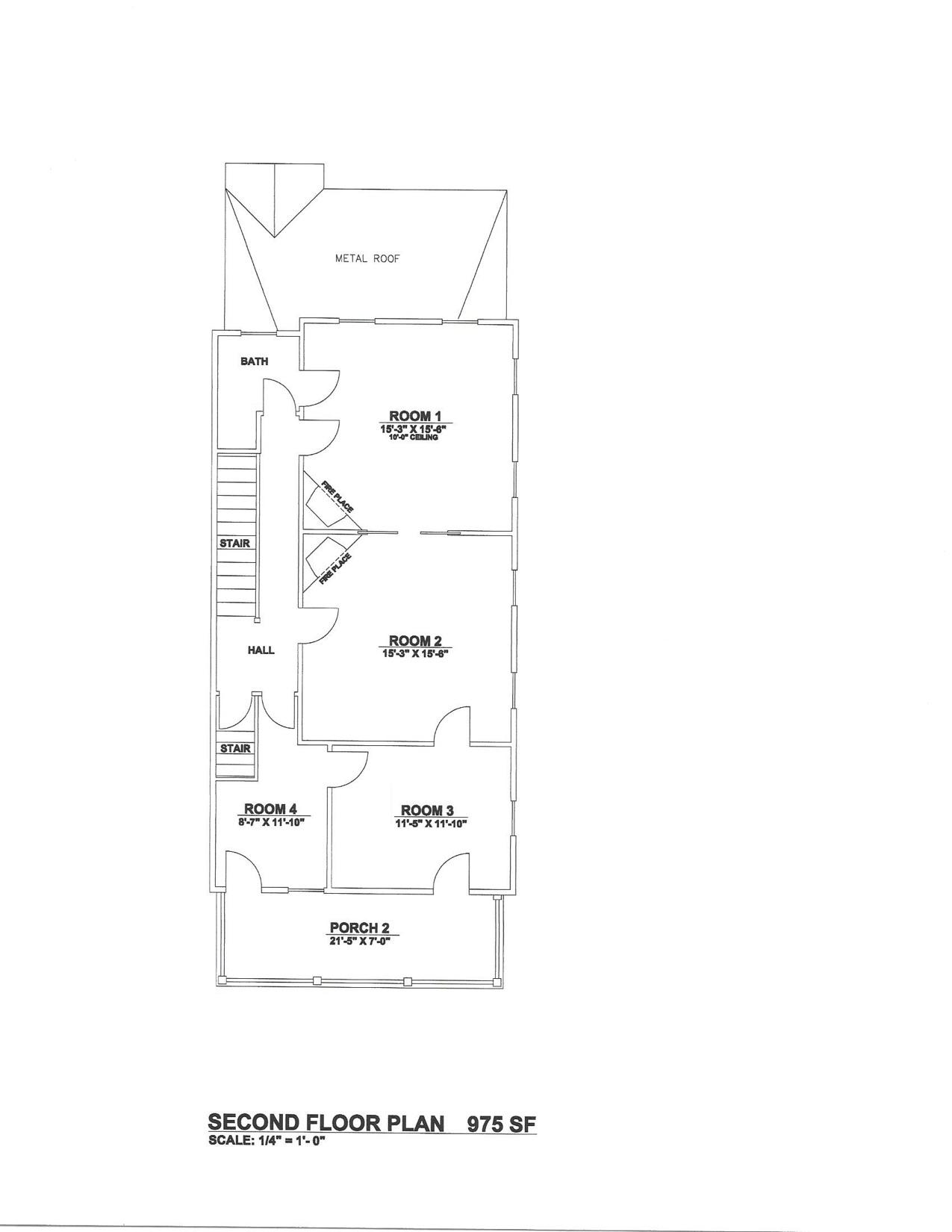 265 Rutledge Avenue Charleston, SC 29403 - Photo 12 of 12 Floor Plan 2nd floor