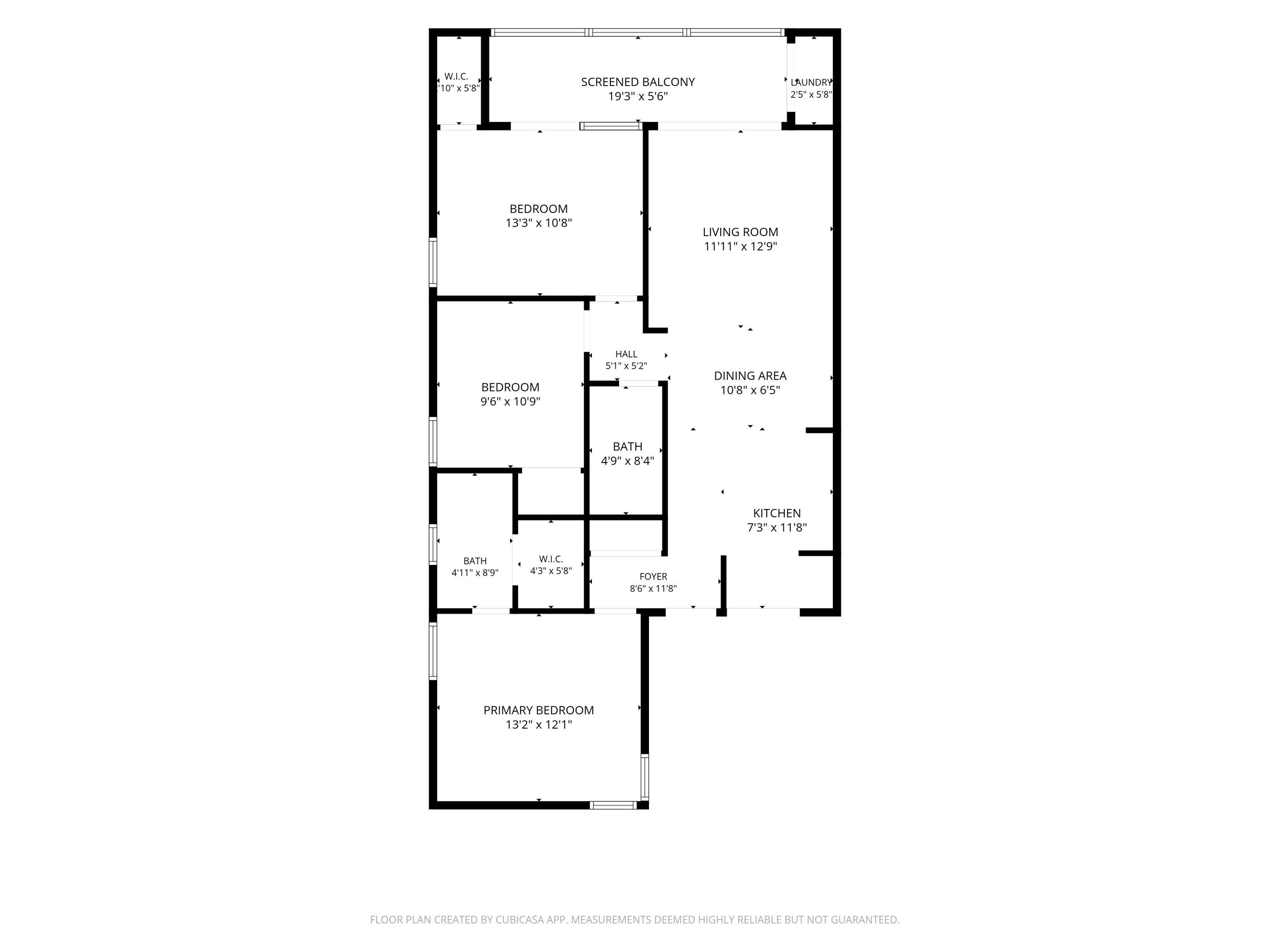 3939 Northeast 5th Avenue, Unit A201 Boca Raton, FL 33431 - Photo 44 of 44 Floor plan