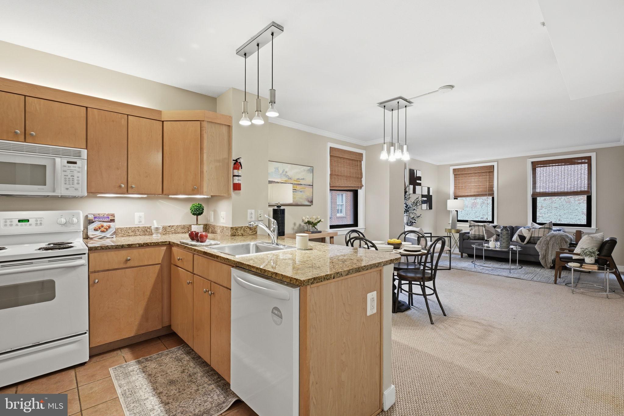 631 D Street Northwest, Unit 435 Washington, DC 20004 - Photo 5 of 26 Kitchen