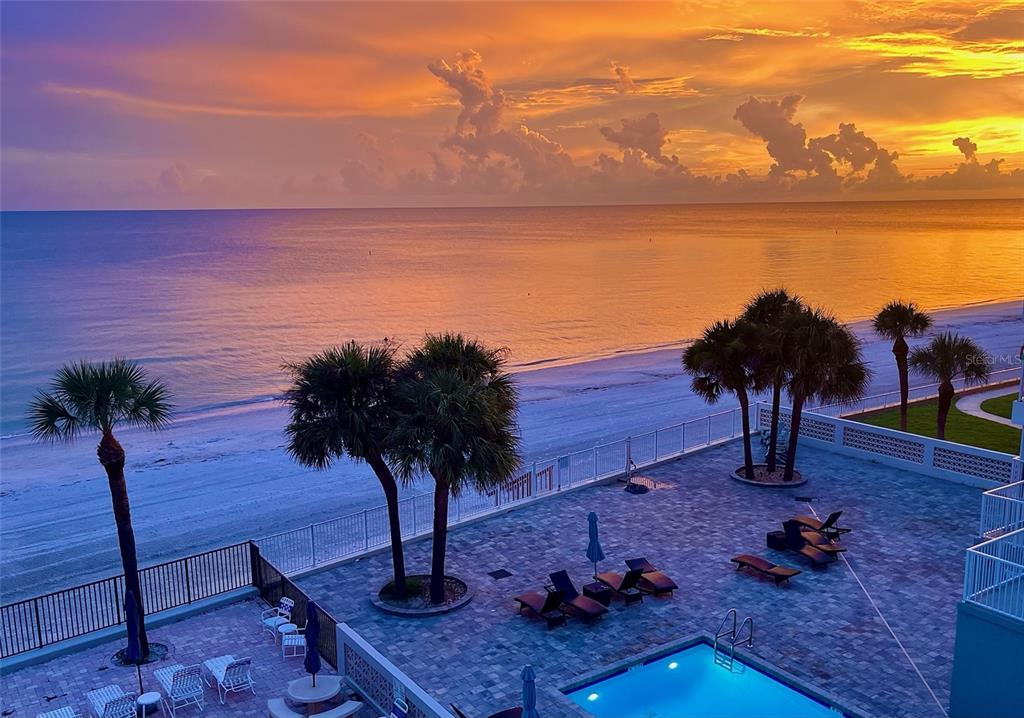16330 Gulf Boulevard, Unit 306 Redington Beach, FL 33708 - Photo 2 of 39 a view of a terrace with lake view