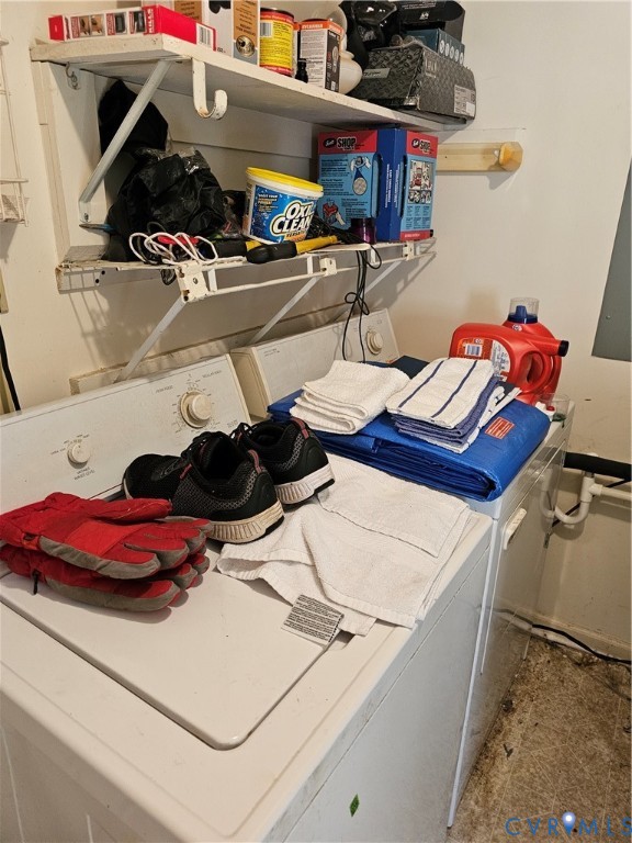 8996 Tameo Road Glen Allen, VA 23060 - Photo 25 of 45 a utility room with dryer and washer