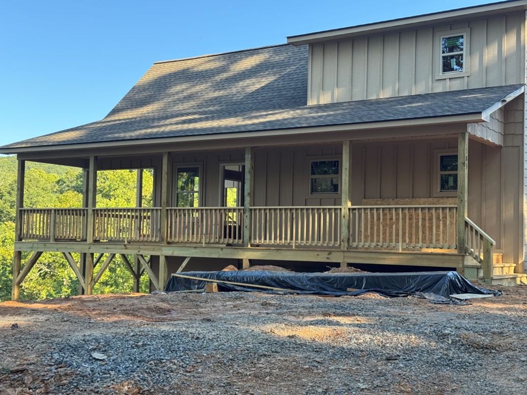 383 Point Overlook Trail Murphy, NC 28906 - Photo 5 of 6 a view of a house with a window in the background