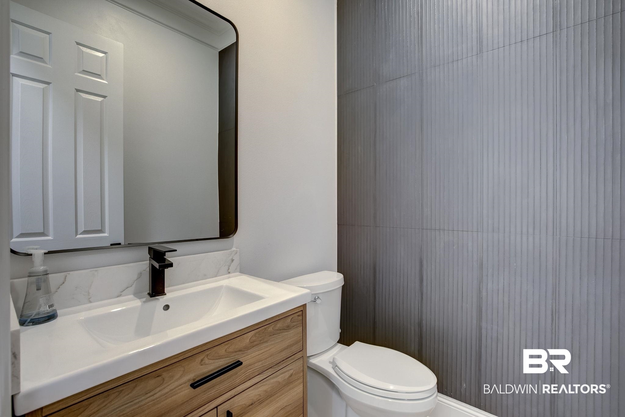 105 High Pines Ridge Fairhope, AL 36532 - Photo 60 of 97 Half bath with toilet and vanity