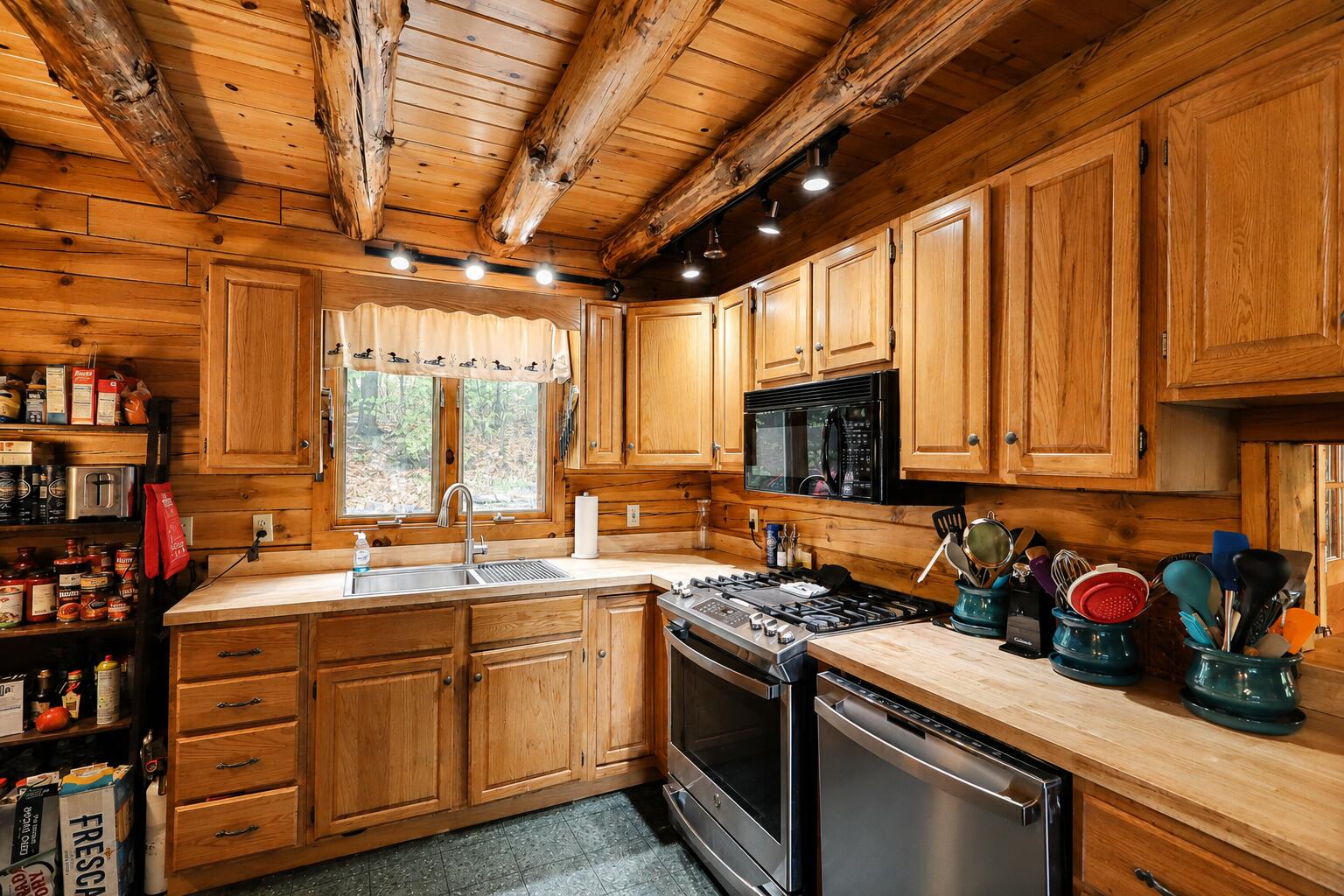 567 Big Moose Pt Road Greenville Junction, ME 04442 - Photo 11 of 45 kitchen