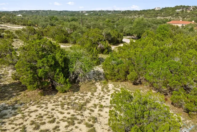 a view of a lake with houses