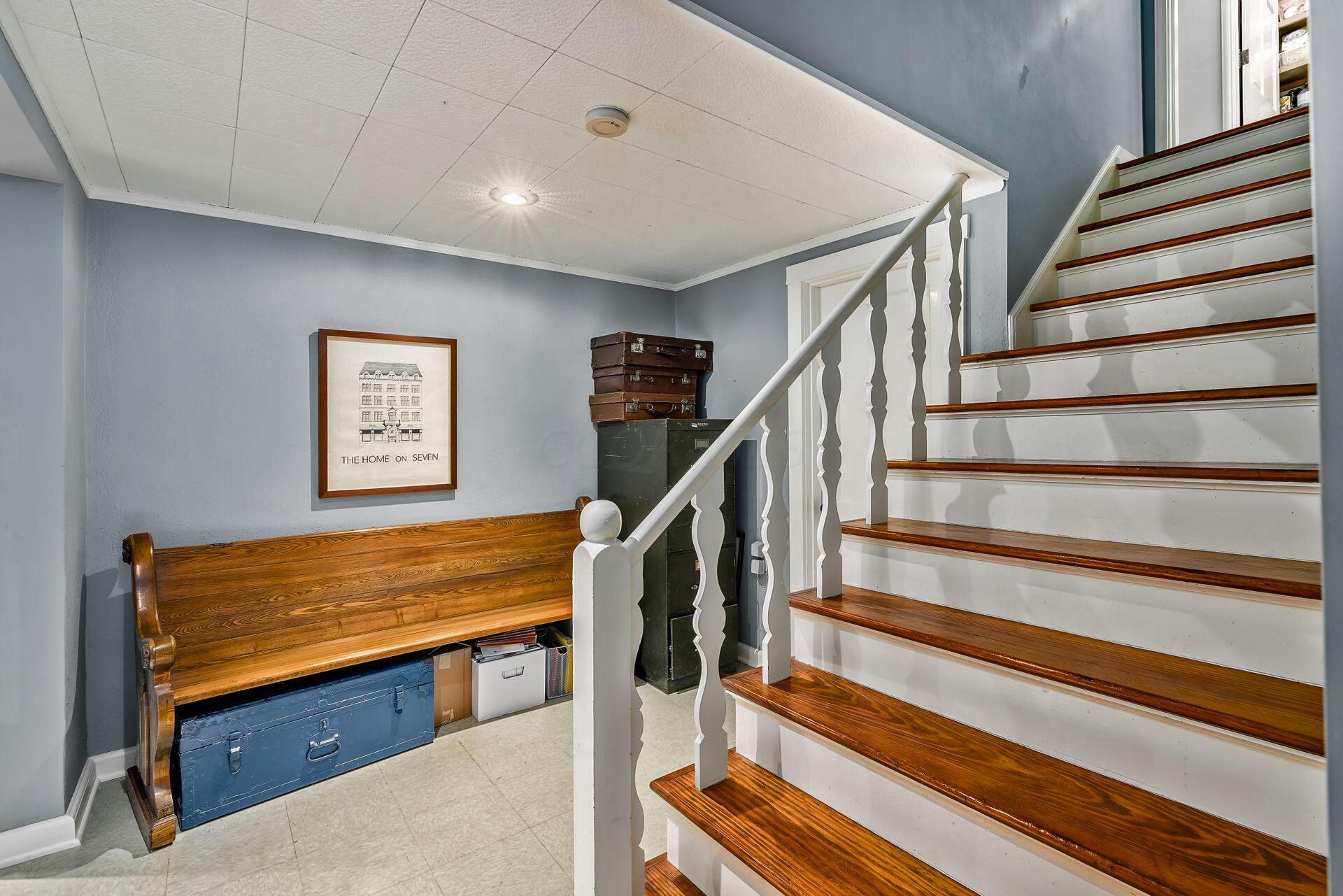 180 Ashbourne Road Columbus, OH 43209 - Photo 43 of 62 Lower Level Stairwell