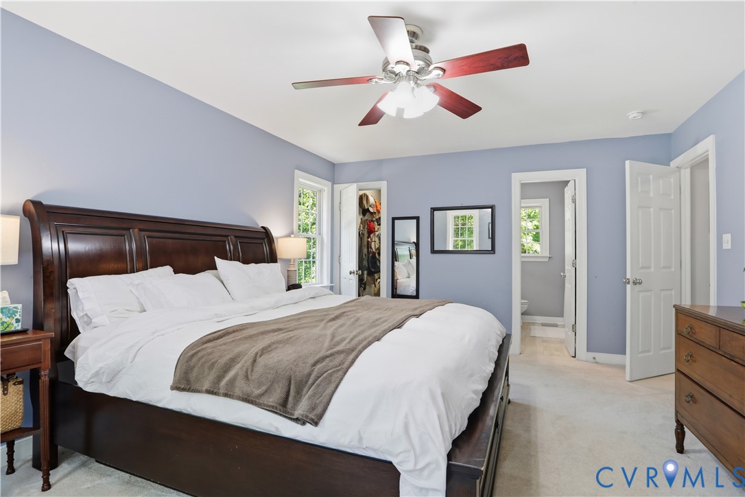 1570 Rock Castle Road Goochland, VA 23063 - Photo 25 of 53 2nd View of Primary Bedroom. Spacious room featuri