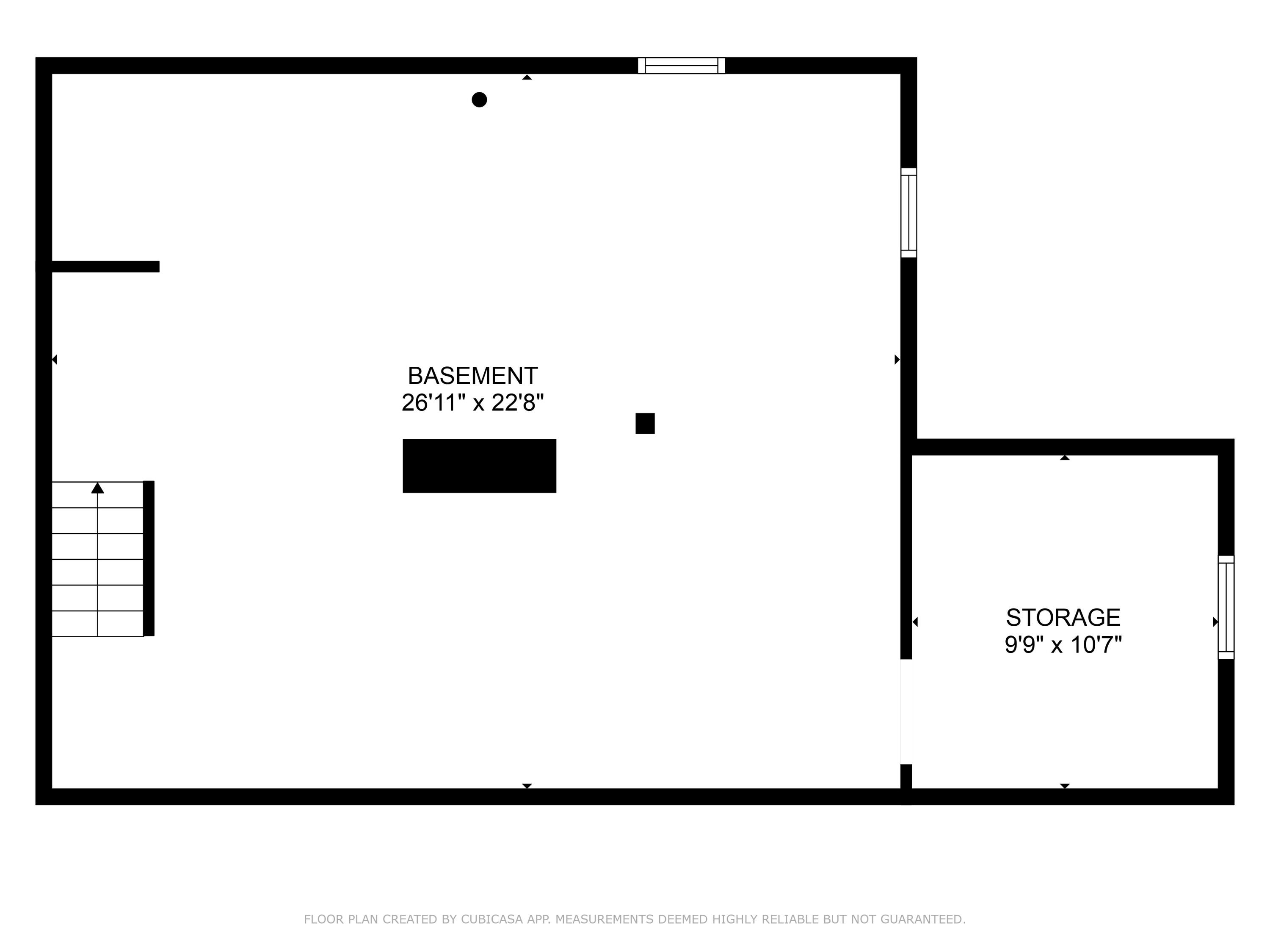 187 Centennial Street Sparta, MI 49345 - Photo 31 of 31 basement floorplan