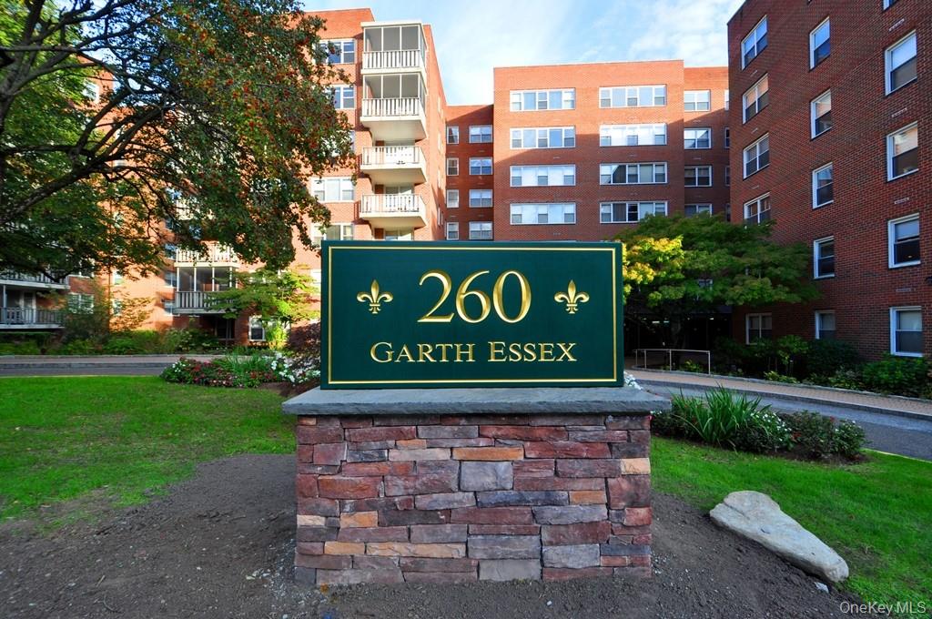 260 Garth Road, Unit 4A5 Scarsdale, NY 10583 - Photo 2 of 35 a sign on the side of a building