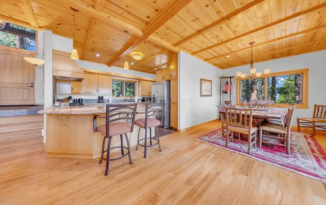 a outdoor space with a large window