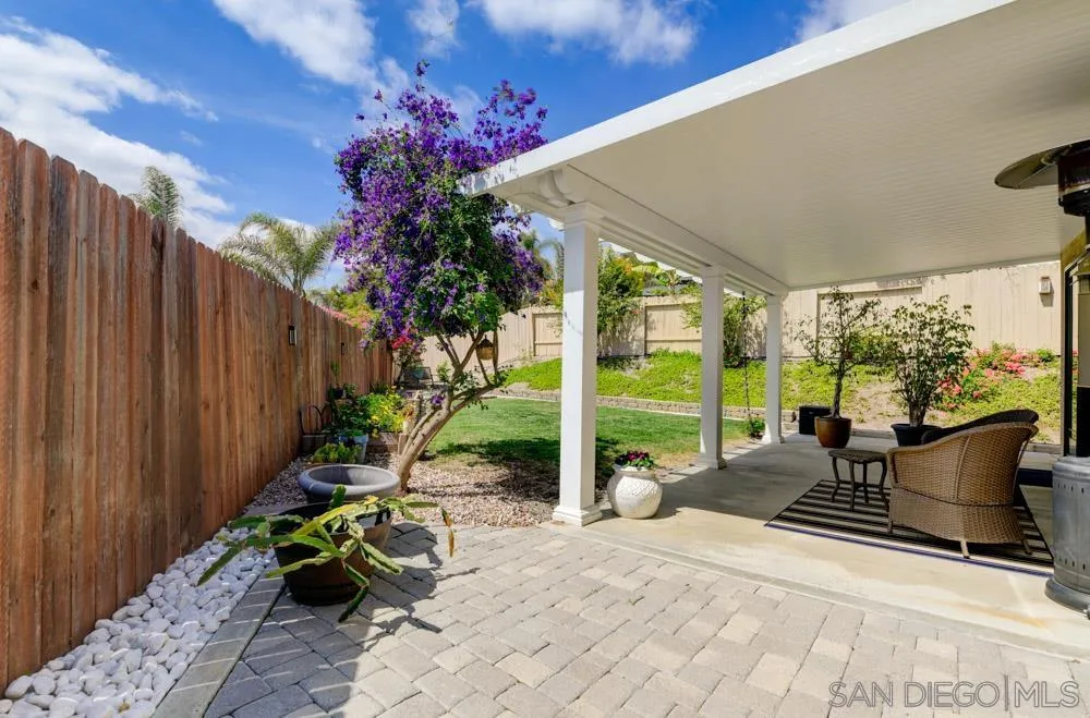 963 Martinique Drive Chula Vista, CA 91913 - Photo 31 of 37 a backyard of a house with seating space