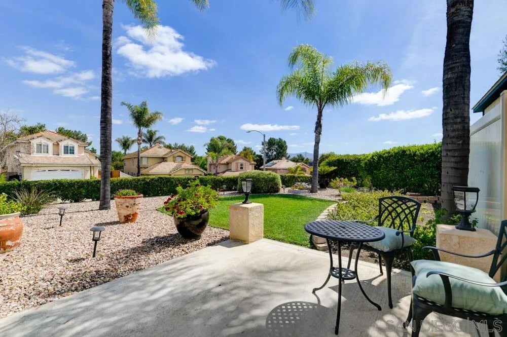 963 Martinique Drive Chula Vista, CA 91913 - Photo 5 of 37 a view of a backyard with sitting area