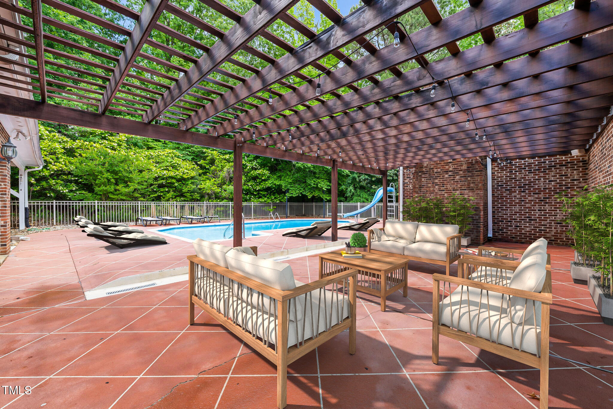 1514 Lawrence Road Creedmoor, NC 27522 - Photo 10 of 54 Covered Patio staged