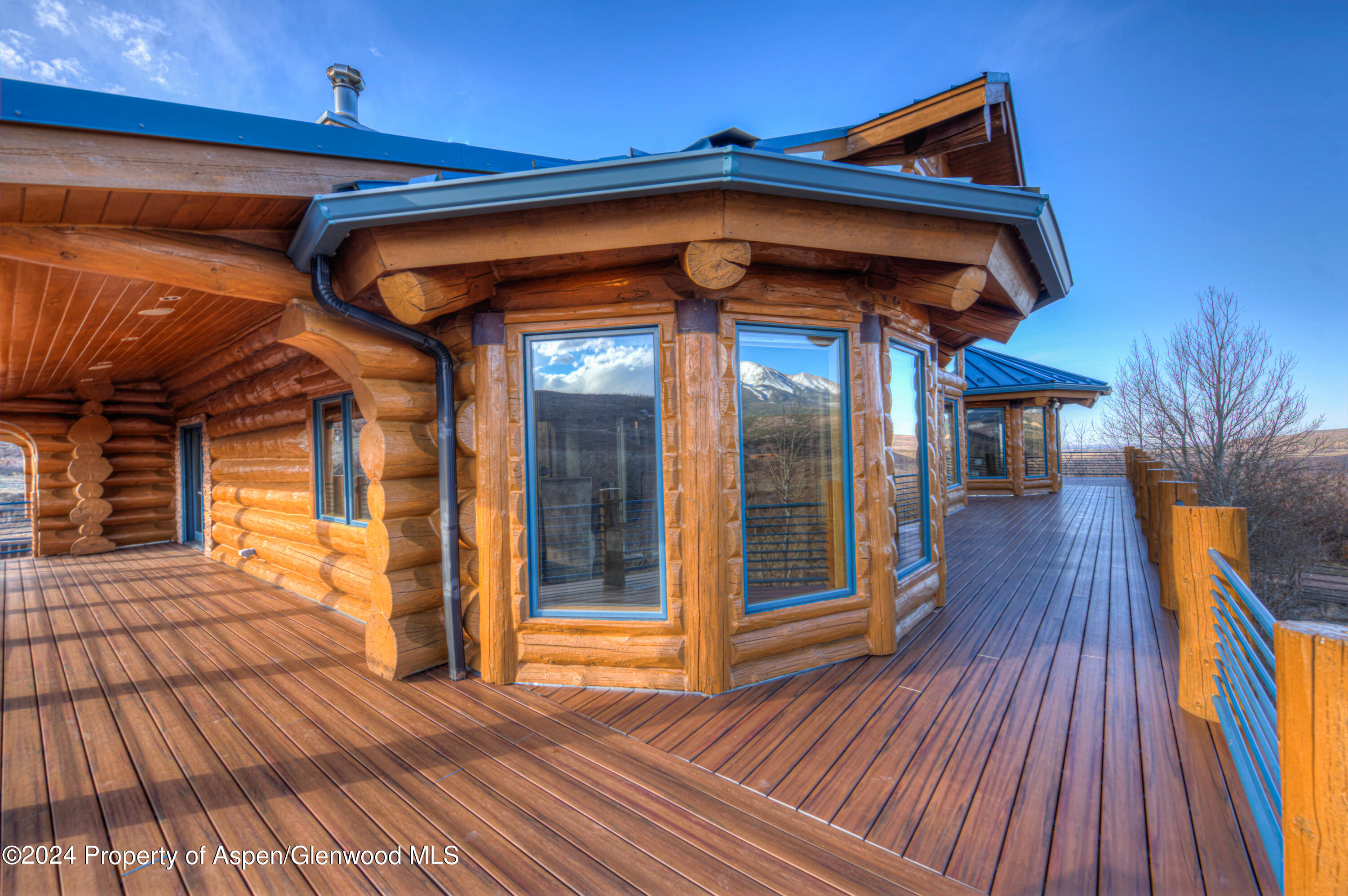 1390 Mountain Valley Road La Veta, CO 81055 - Photo 40 of 43 a view of a house with wooden floor