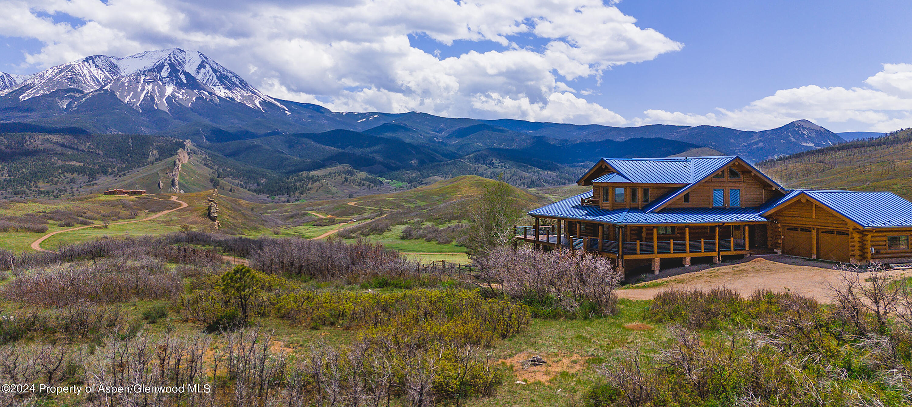 1390 Mountain Valley Road La Veta, CO 81055 - Photo 6 of 43 a view of a house with a yard