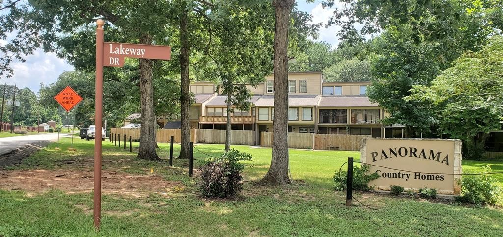 a sign on the side of the building