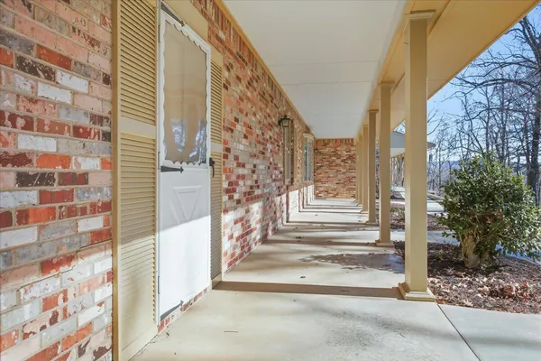 a view of entrance with building