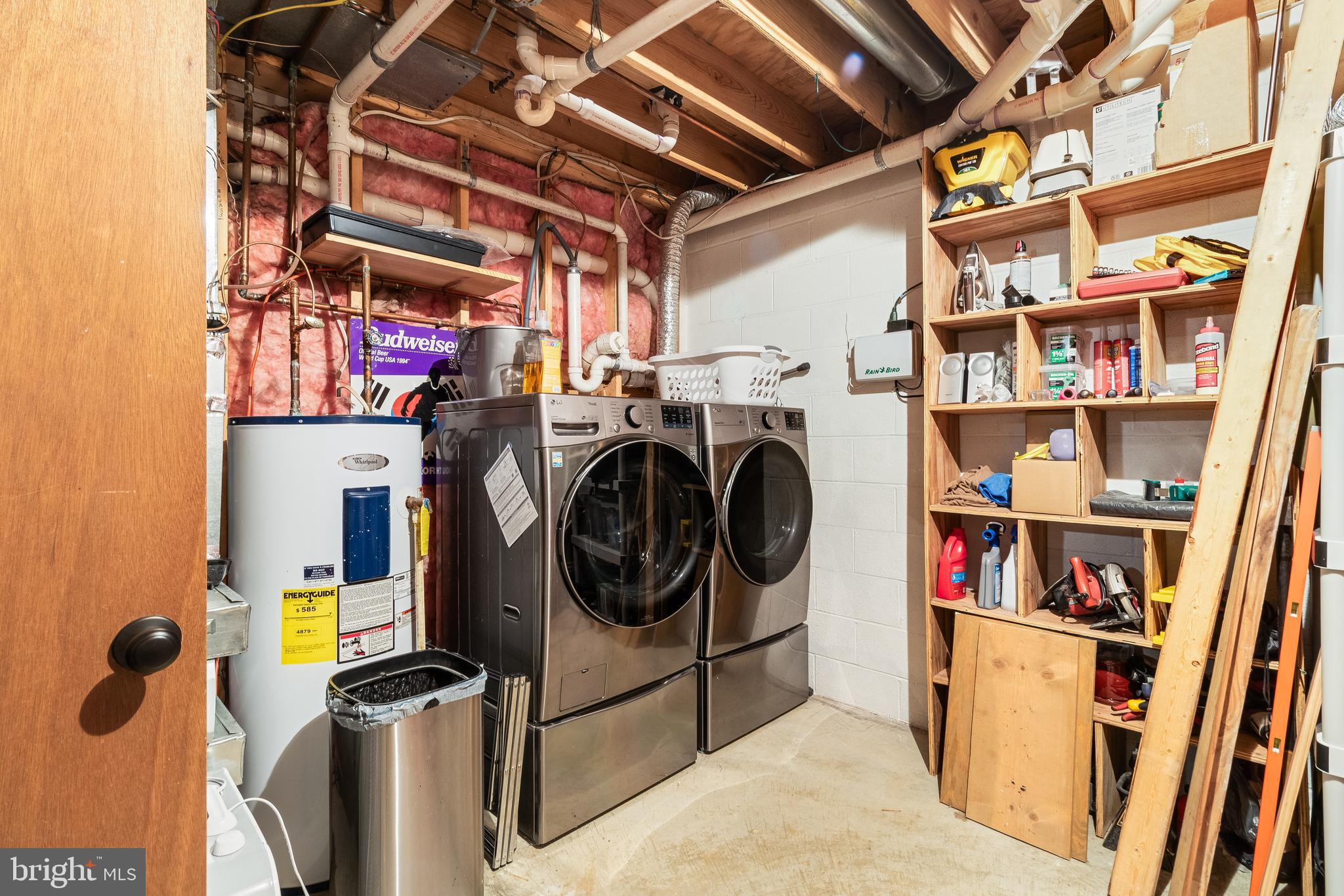 247 Frontier Trail Lusby, MD 20657 - Photo 44 of 62 a utility room with dryer and washer