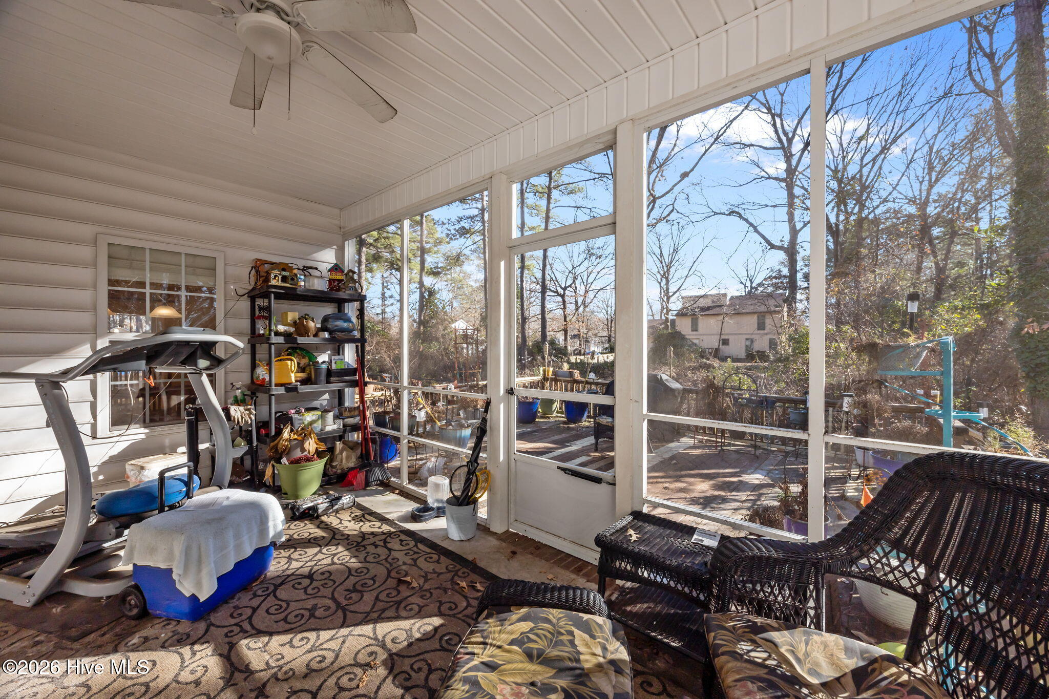 2301 Brices Creek Road New Bern, NC 28562 - Photo 36 of 54 Screened porch out back
