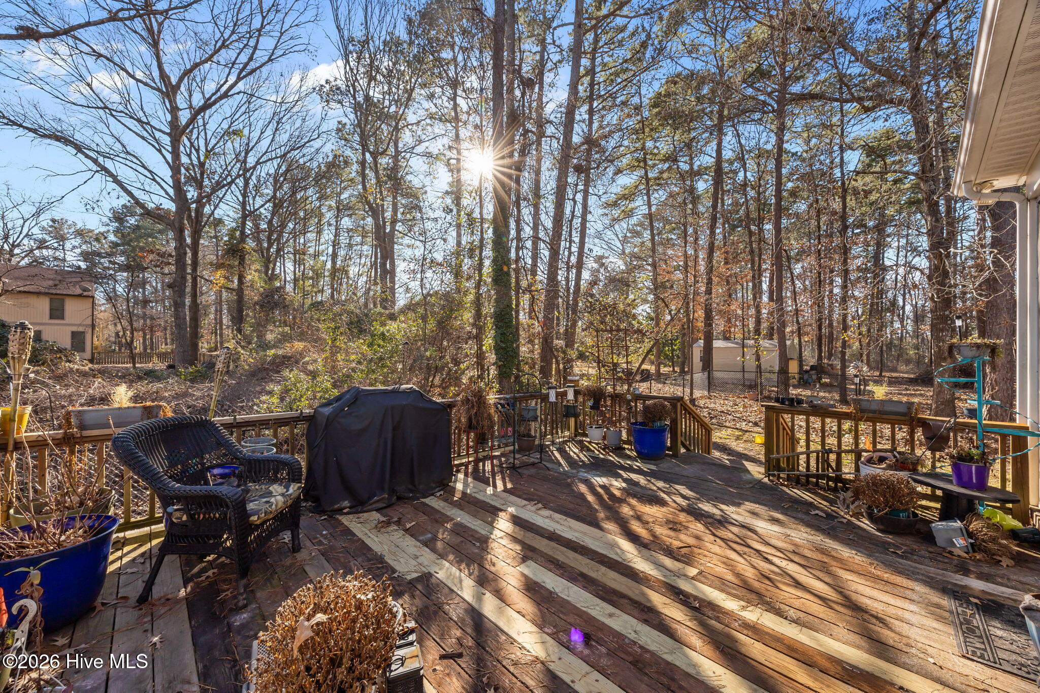 2301 Brices Creek Road New Bern, NC 28562 - Photo 39 of 54 Large deck off the screened porch