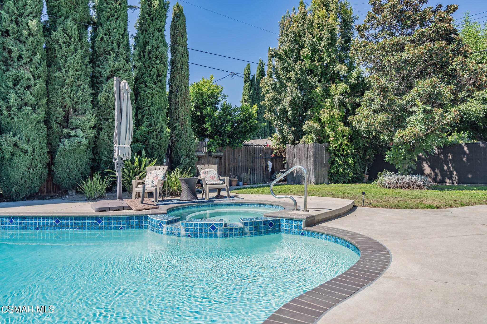 1765 Barnes Street Simi Valley, CA 93063 - Photo 26 of 30 a view of a house with swimming pool and sitting area