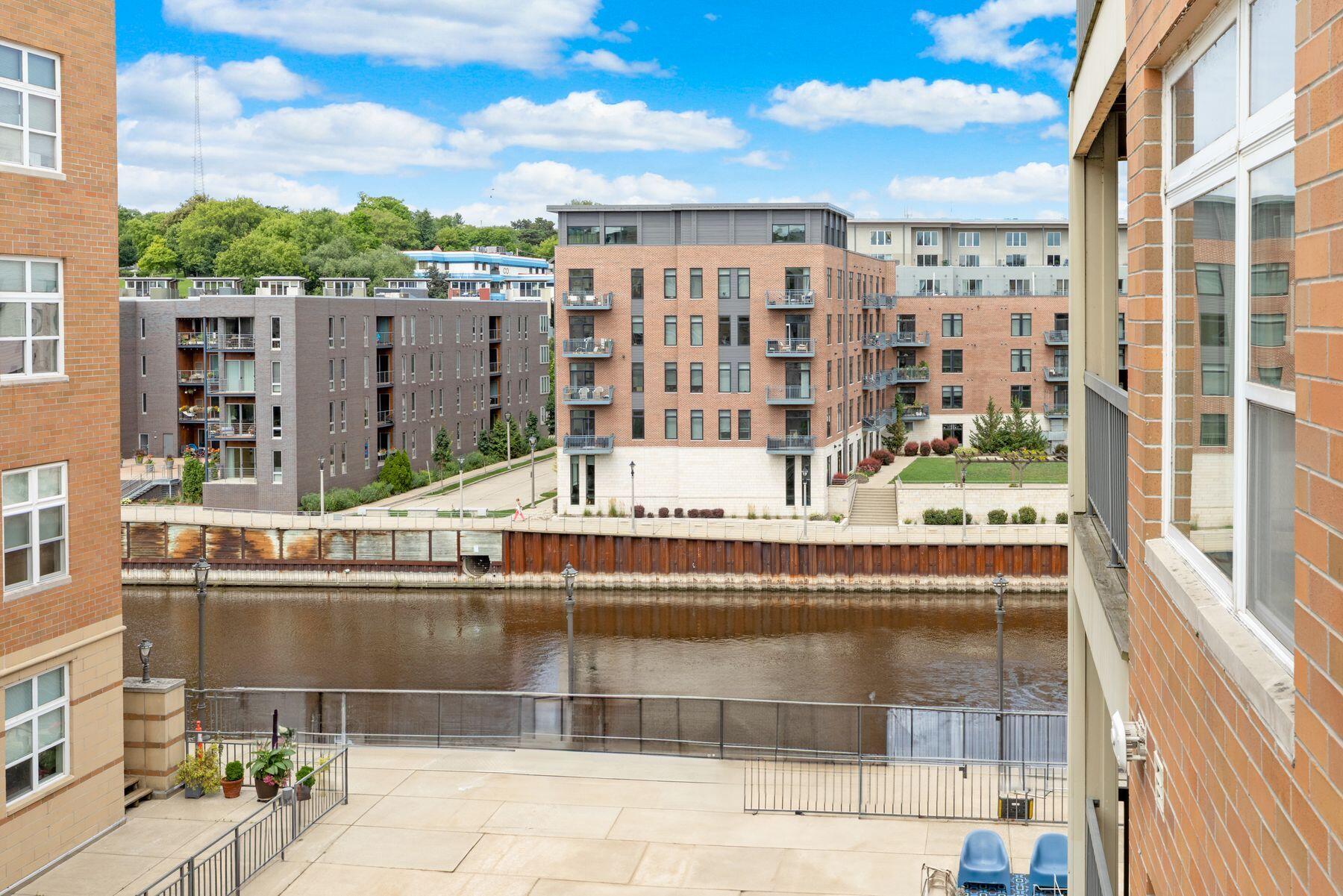 1925 North Water Street, Unit 301 Milwaukee, WI 53202 - Photo 13 of 15 View of River from Balcony