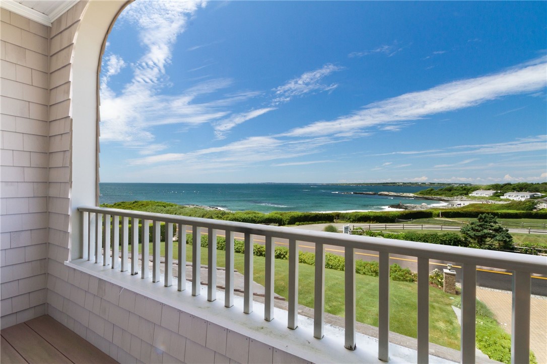 591 Ocean Avenue Newport, RI 02840 - Photo 21 of 39 Primary Bedroom balcony- ocean views