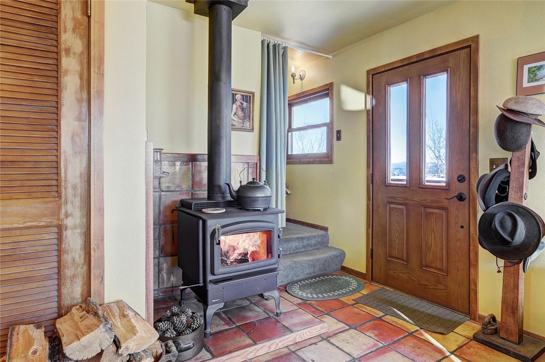 4283 Buffalo Ridge Road Como, CO 80432 - Photo 11 of 35 New wood burning stove to heat this cozy 1200 square foot home!