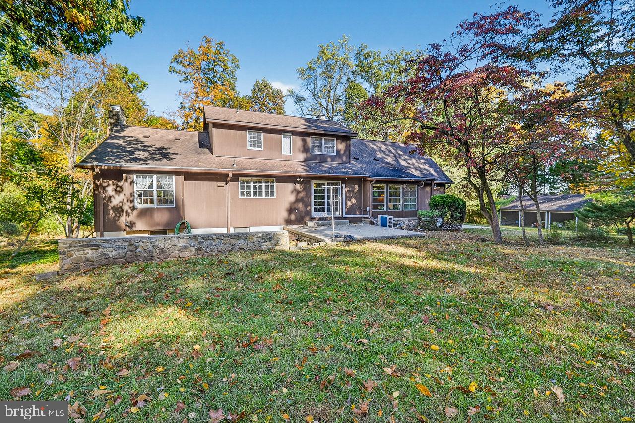 229 Lambertville Headquarters Road Stockton, NJ 08559 - Photo 38 of 44 a house view with a garden space
