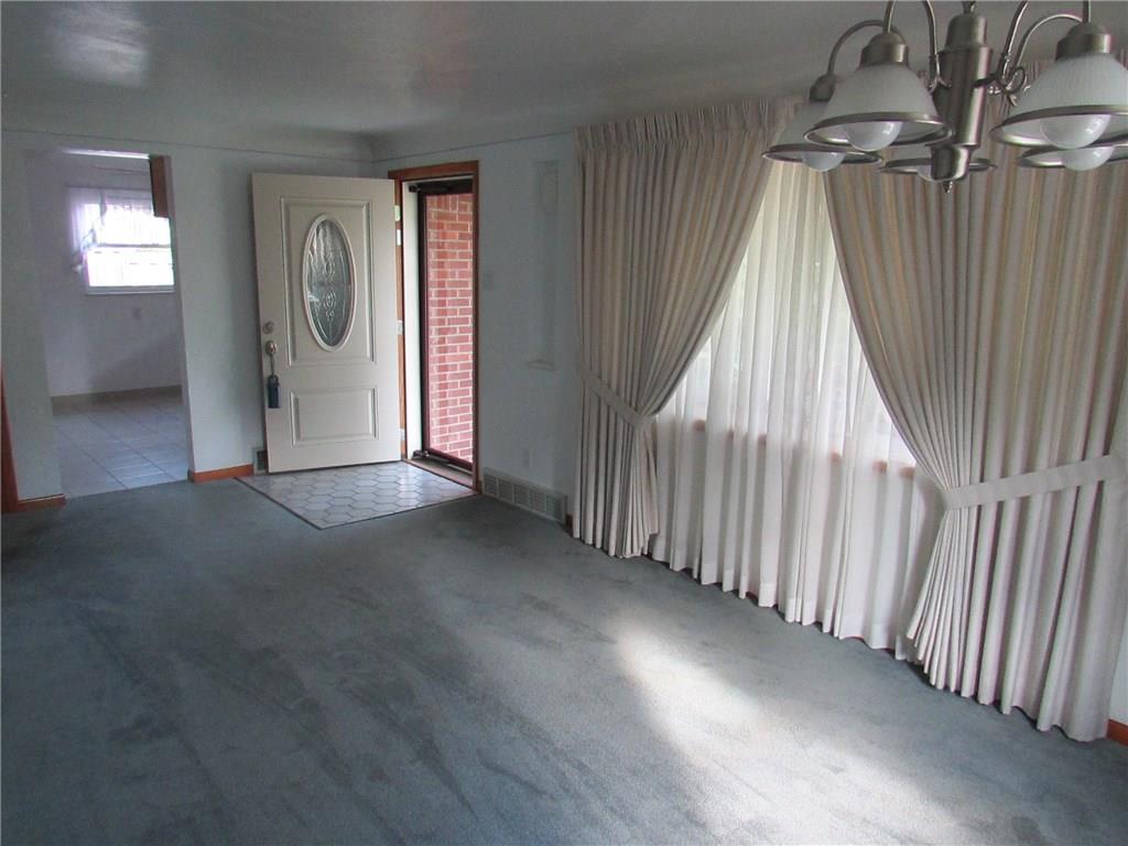 201 Lincoln Hall Road Elizabeth, PA 15037 - Photo 8 of 25 Living room with new entry door