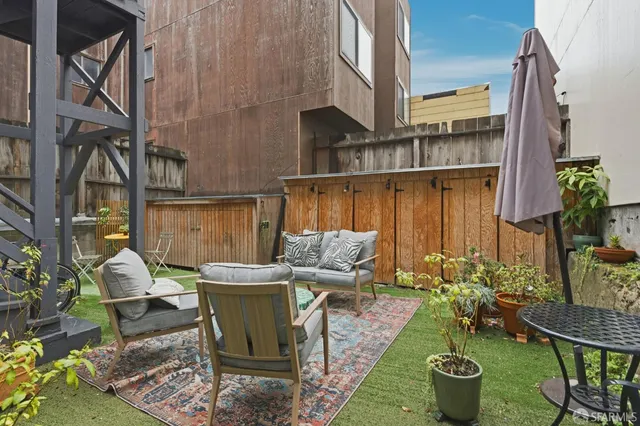 a front view of a building