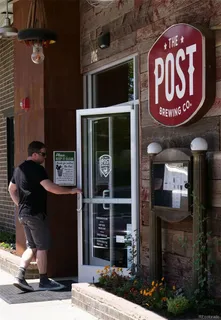 a sign on the side of a building