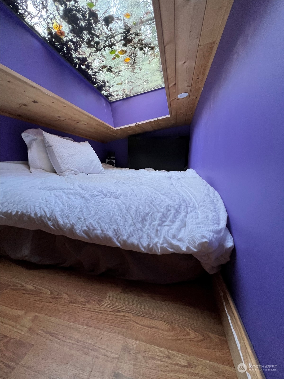14 Bear Spirit Rd Point Point Roberts, WA 98281 - Photo 6 of 28 a bedroom with bed and a walk in closet