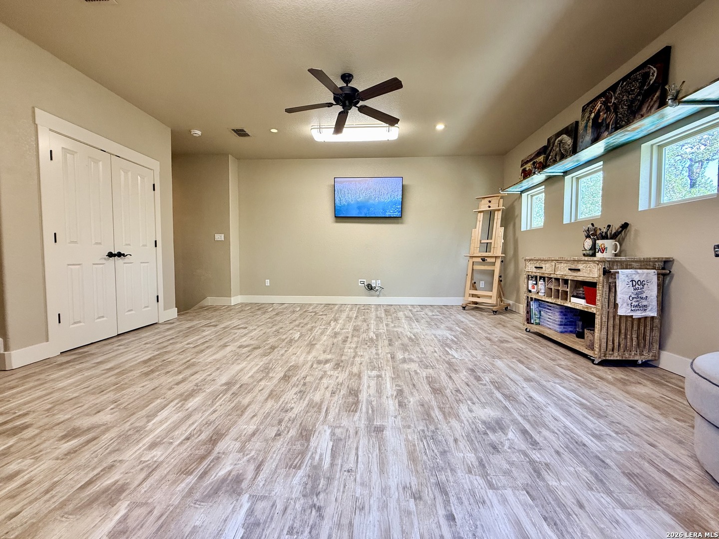 757 Copper Rim Spring Branch, TX 78070 - Photo 45 of 50 a living room with furniture and a ceiling fan