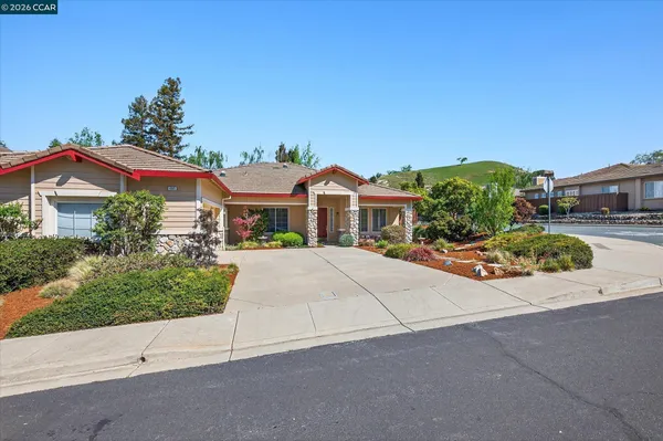 front view of house with a street