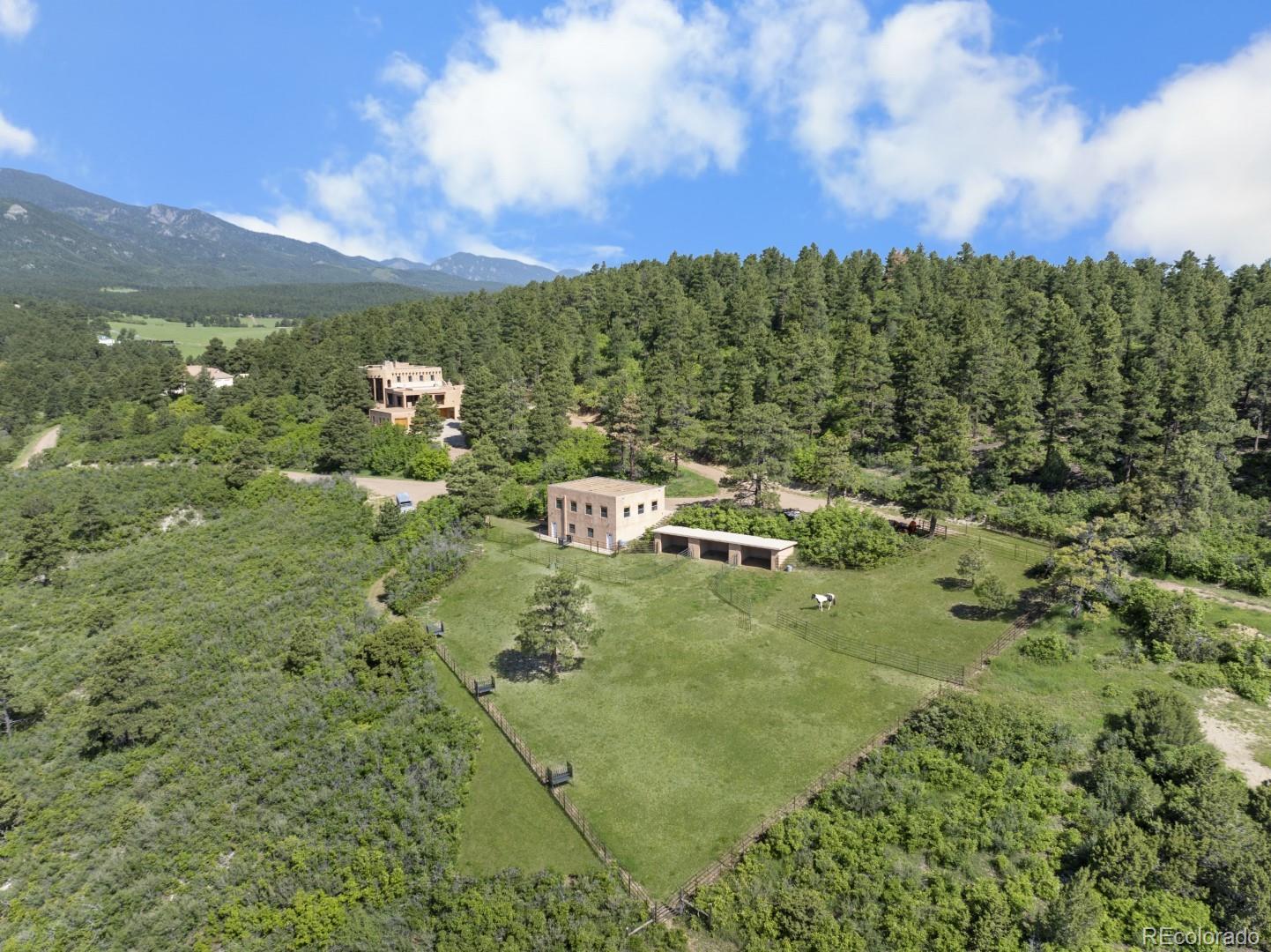 8221 Cuerna Verde Road Rye, CO 81069 - Photo 3 of 50 a view of a city with lush green forest