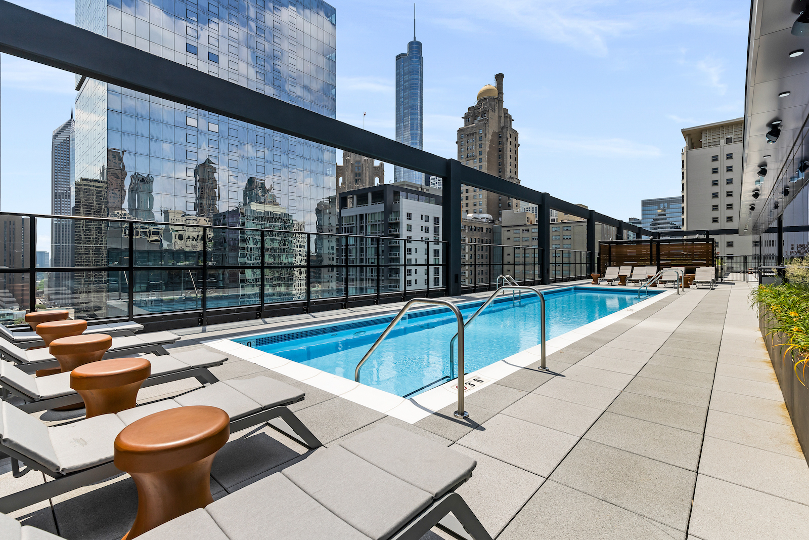 218 East Grand Avenue, Unit 1205 Chicago, IL 60611 - Photo 13 of 20 a view of swimming pool with seating area