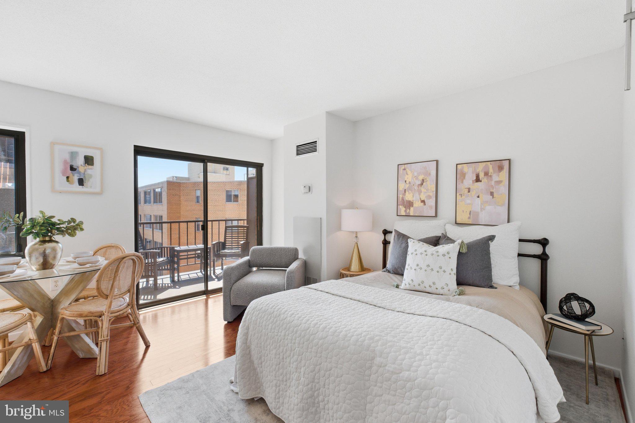1718 P Street Northwest, Unit 809 Washington, DC 20036 - Photo 12 of 24 Bright and airy urban retreat.