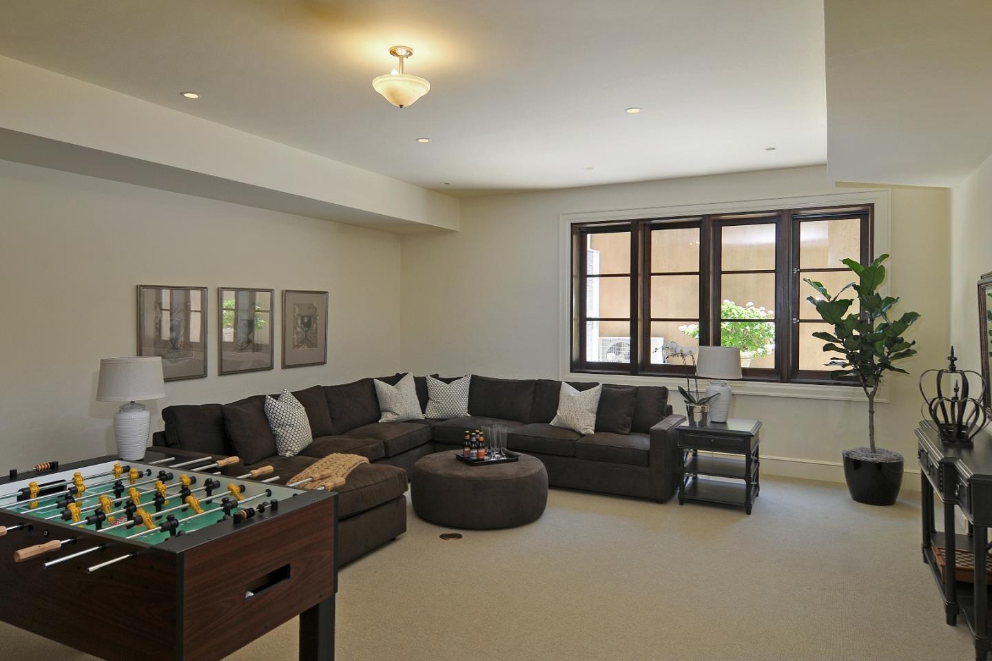 1 Faxon Road Atherton, CA 94027 - Photo 19 of 19 a living room with furniture and a large window