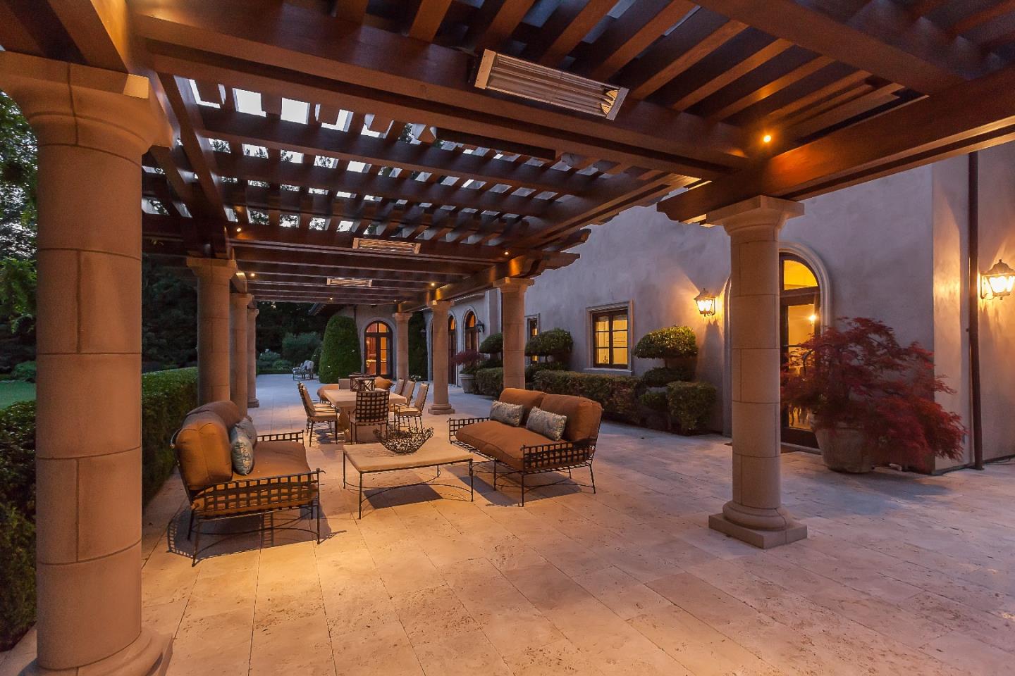 1 Faxon Road Atherton, CA 94027 - Photo 5 of 19 a outdoor space with patio lots of furniture